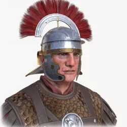 Roman Centurion Low-poly  3D model