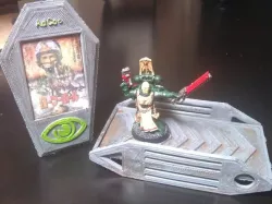 Sci fi Modular Scenery - 100mm x 50mm Walkway (1)