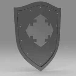 Shield 3D model
