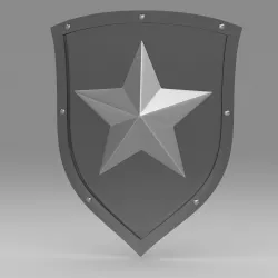 Shield 3D model