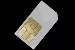 SIM card 3D model