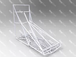 Snowmobile frame