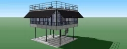 Stage House Concept STAGO 3D model
