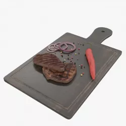 steak 3D model