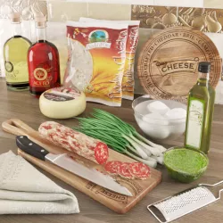 Still life Italian Cuisine 3D model