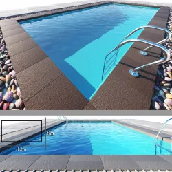Swimming pool 3D model