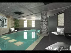 Swimming pool 3D model