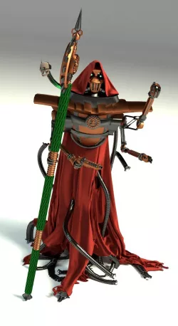 Tech-priest 3D model