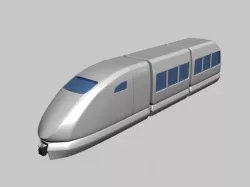 Train 3D model
