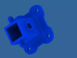 tubular connecting elements mounting foot