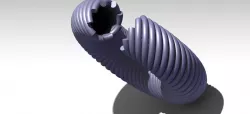 Twisted fibre 