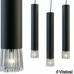 Vistosi Smoking chandelier 3D model