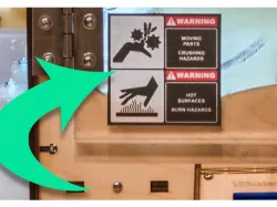 Warning Signs for 3d printers