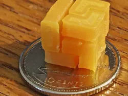 World's Smallest 3D printed Soma Cube Puzzle