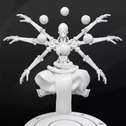 Zenyatta Overwatch 3D model
