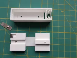18650 Battery case/holder and nickel straps stamper
