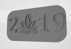 2018, 2019, 2020, 2021, 2022 ICR CSUP Hemp Name Tag Magnet