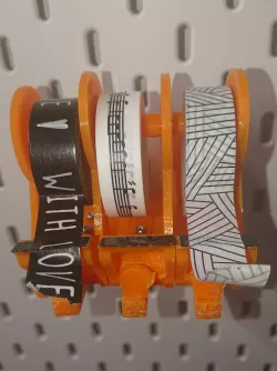3-fach Tape-Abroller für IKEA Skadis Lochwand (Tesa, Iso-Band, Washi-Tape uvm)