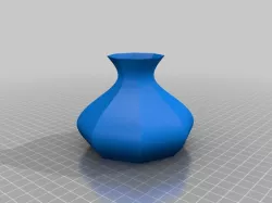 8 Sided Vase