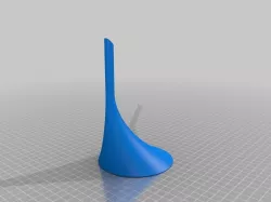 A funnel for watering flower