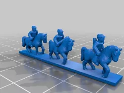 ACW 6mm scale Union Cavalry strip