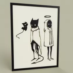 Angel and demon