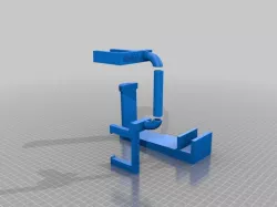 Anycube Chiron Gantry Servo Filler Guide Brackets