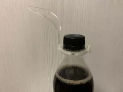 Beverage bottle mounter