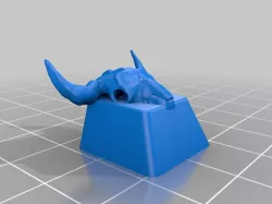 Bison skull Keycap