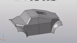 Body for RC truggy 1:10