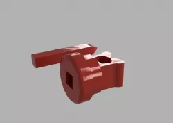 Citroen DS5 hood lift clip