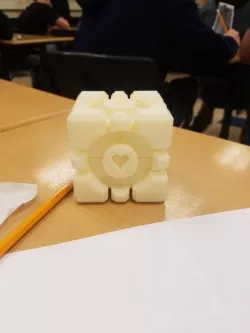 companion cube usb case
