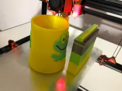 Cup with frog