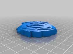 Custom beyblade Winter Chill