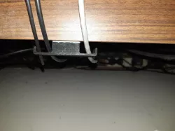Desk cable guide