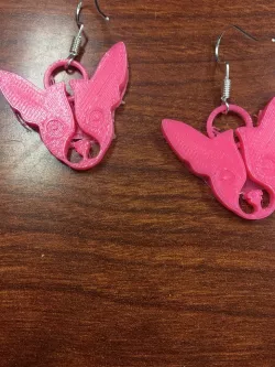 Dog Earrings
