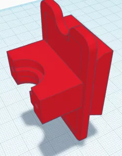 E3DV6 HotEnd Mount Quick Change Adapter