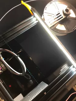 Ender 3 Rail Mounted Light Support