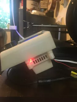 Ender 5 screen rear cover W/Raspberry Pi 3 case base