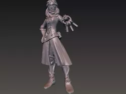 Fantasy female thief Rogue
