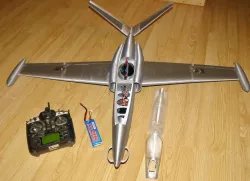 fouga magister rc mono 70mm edf fan 