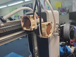Geeetech E180 25mm to 40mm fan adapters