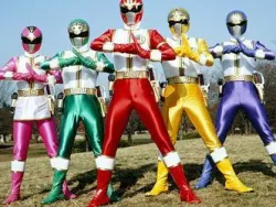 Gosei Sentai Dairanger :- Ryuu - Shishi - Tenma Helmets