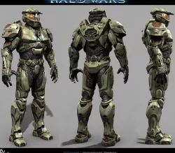 Halo Wars - Mark IV Armor Set - Including Helmet