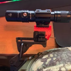 Helmet Light Mount for Norotos Rhino