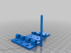 Hinge for a Plexiglas door