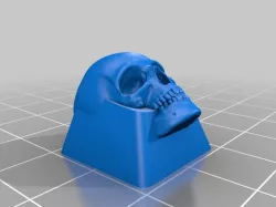 Human skull Keycap
