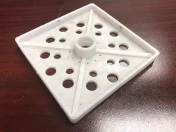 Hydroponic tower diffuser