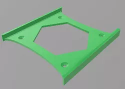 IPad 4 Mini with case VESA slide mount
