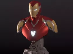 Iron Man Mark 85 Bust + Wearable Helmet - Avengers: Endgame